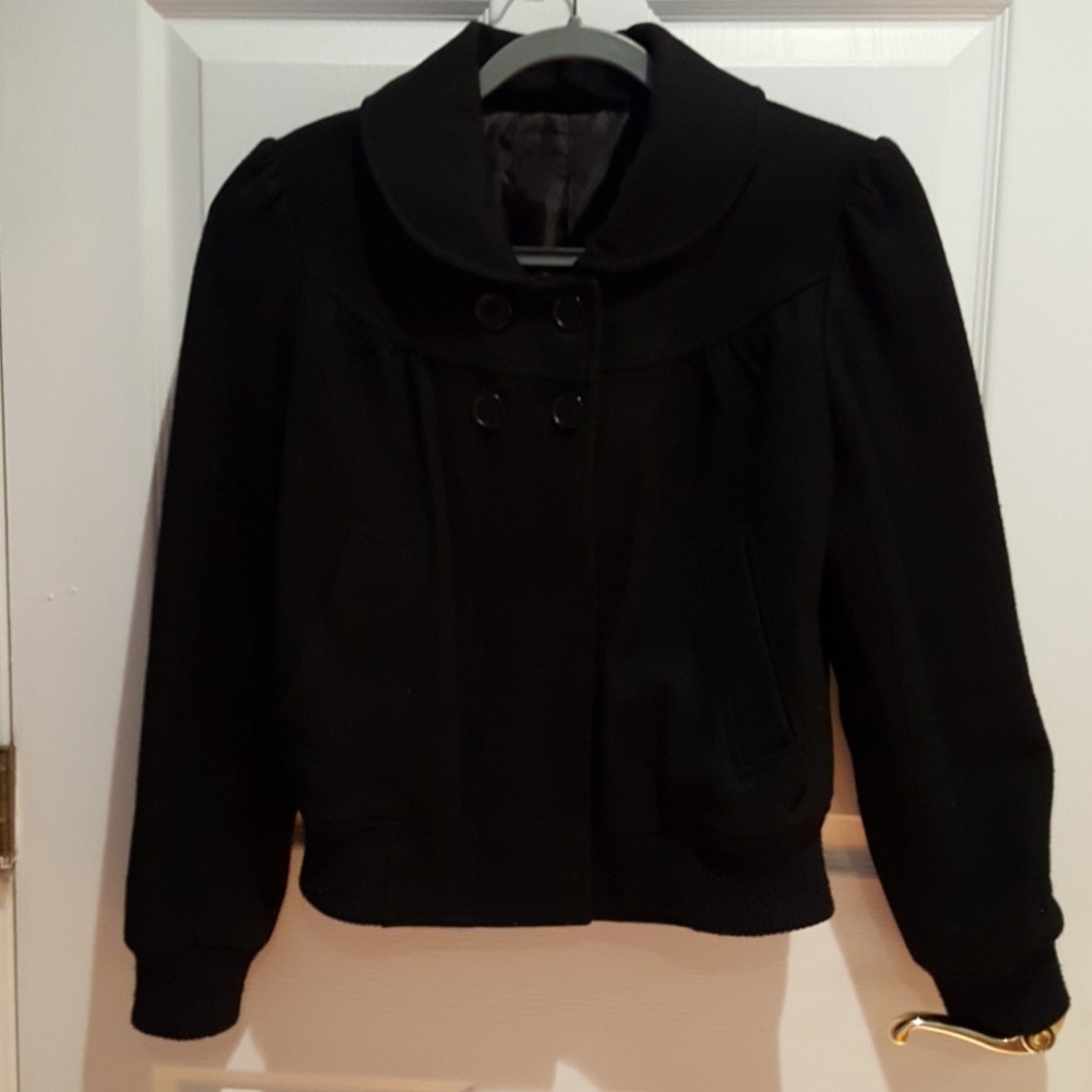 Wool short jacket